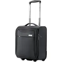 Carryon Air Underseat Koffer 40x32x20cm - Zachte Handbagage trolley met voorvak – 23 Liter - 1,6kg – Zwart