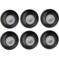 Studio Tavola Diepe Borden Black Tie ø 21 cm - 6 stuks