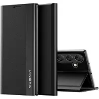 Hurtel Sleep Case Pro - Mobiele Telefoon Hoesje - Samsung Galaxy S24 FE - Skineffect - Zwart