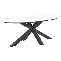 Garden Impressions Scotland Tuintafel Venice White 230x115 cm