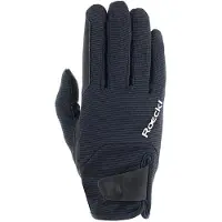 Roeckl Rijhandschoen Meura Black - 7 | Paardrij handschoenen