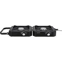Mestic Kooktoestel MGC-150 – 2 kookpitten - 2x 1800 W - Maximaal vermogen: 3600 W - Campingtoestel
