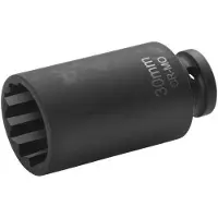 Condor werkzeug Dopsleutel 1/2" 30mm 12-kant langslagvast
