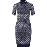 GUESS Gebreide jurk 'LISE' navy / wit