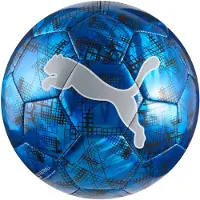 Puma Cup Graphic Voetbal Maat 5 Blauw Zwart Grijs