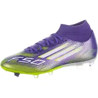 Adidas Voetbalschoen 'F50 League' lichtgroen / donkerlila / offwhite