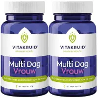 Vitakruid - Multi Dag Vrouw - 2 x 30 tabletten - Voordeelverpakking
