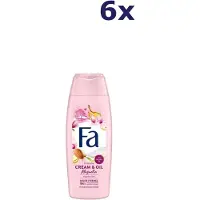 Fa 6x Douchegel – Cream & Oil Magnolia 250 ml