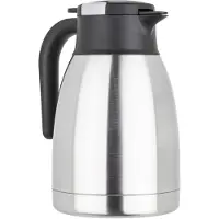 Hi Thermoskan - 1.5L - dubbelwandig - RVS - mat - koffie / thee - vacuüm isolatie