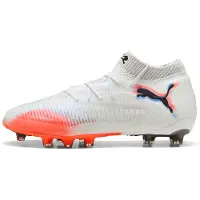 Puma Voetbalschoen 'Future 8 Ultimate' blauw / lichtrood / zwart / wit