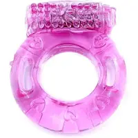 Bossoftoys Penis Ring - CockRing - Met Vibratie - Pink