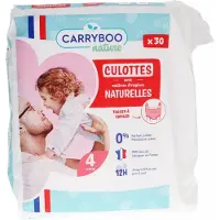 Carryboo Natural Slipjes 30 Slipjes Maat 4 (8-15 kg)