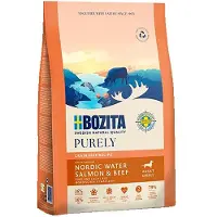 Purely Adult Small, zalm en rundvlees - droogvoer voor honden - 2,5 kg