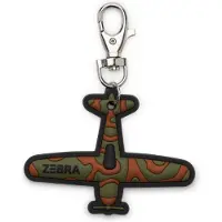 Zebra Trends Sleutelhanger of Tassenhanger - Plane