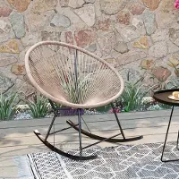 Kare design Schommelstoel Acapulco natuur