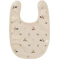 Fresk Slabbetje Unisex - Kraamcadeau – Spuugdoekje – Kwijldoekje - Zand - Rabbit Sandshell