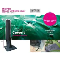 Garden Impressions Hawaii King en Big pole parasol beschermhoes 300x60-65 cm
