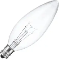 Schiefer E12 Kaars Gloeilamp | 40W 2700K 360lm 220V/240V | Dimbaar