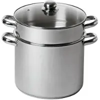Baumalu - Couscoussier Cylindrique 11 L Inox Diam. 26cm