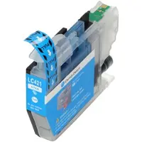 PrintAbout Inktcartridge LC-421C Cyaan geschikt voor Brother