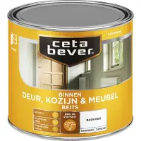 Cetabever - Binnenbeits Deur, Kozijn & Meubel Transparant Zijdeglans - Mahonie 0145 - Mengverf - 500 Ml