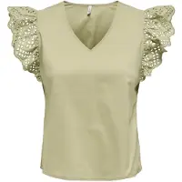 ONLY Blouse 'ONLLou' pastelgroen
