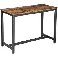 Songmics Eettafel met robuust metalen frame