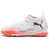 Puma Sportschoen 'Future 8 Match' blauw / donkeroranje / zwart / offwhite