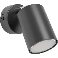 Eglo connect Smart Spot Adfira-Z, zwart, 1-lamp, staal dimbaar, zwart, Woon-/ Eetkamer, metaal, Modern