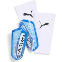 Puma Ultra Flex Sleeve Scheenbeschermers Blauw Wit Felrood