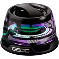 Universeel Draagbare Bluetooth-luidspreker G200 RGB-verlichting Magnetische luidspreker BT5.3 Mini-klankkast 7-uurs afspelen Telefoonhouder