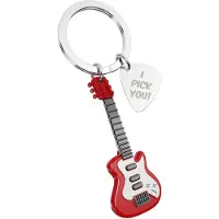 Metalmorphose Sleutelhanger Elektrische Gitaar + Plectrum