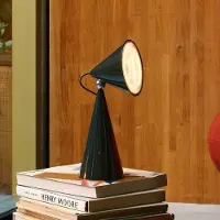 Tom Dixon Design tafellamp Pose Task Light, dimbaar, zwart, Woon-/ Eetkamer, Kunststof, Design, tafellamp