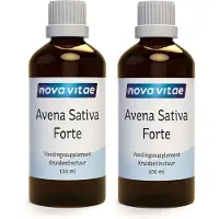 Nova vitae - Avena Sativa - Forte- Tinctuur - Nachtrust Druppels - 200 ml