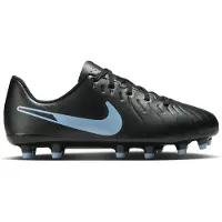Nike Tiempo Legend 10 Club Gras / Kunstgras Voetbalschoenen (MG) Kids Zwart Lichtblauw