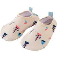 Fresk Zwemschoenen 27/28 -UV 50-bescherming – Antislip Strandschoenen – Quick Dry – Waterschoenen voor Kinderen – Elastische Pasvorm Jongens - Creme - Lighthouse