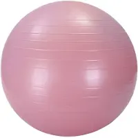 FLOKOO Yoga bal - Roze - inclusief pomp - Fitness bal - Zwangerschapsbal - 75 cm - Stevig & duurzaam