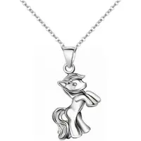 Charme Bijoux Zilver- Ketting- Paard- 40 cm- Zilverkleur-