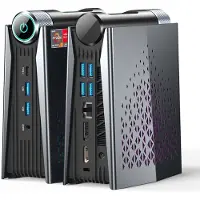 AceMagic Mini PC met Windows 11 Pro, mini pc desktops, mini pc's AMD Ryzen 7 8745HS (tot to 4.9 GHz), 16GB DDR5 512GB SSD Windows 11 pro Micro Desktop Computer for Office/Home/Business