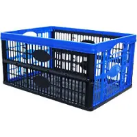 Viso Kunststof Transportbak 30 l Blauw 47,5 x 35 x 23,5 cm