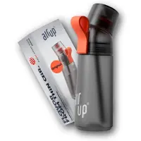 Air up - Drinkfles Gen 2 - Charcoal Antraciet - Waterfles - hydraterend - 600ml - Air fles up - geurwater - vegan - bio