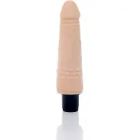 Bossoftoys - Hurricane - Cyberskin materiaal - voelt als echt aan - Vette Realistische Vibrator - 18,5 cm - Dia 2,5/4 cm - 44-0001