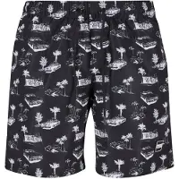 Urban Classics Zwemshorts grijs / zwart / wit