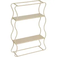 Atmosphera Judy Metalen Wandrek - 40x12xH58cm - Beige