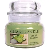 Village Candle Small Jar Sea Salt Cucumber