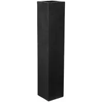 Pottery Pots Bloempot Natural Yenn M Black 25 x 25 x 125 cm