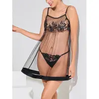 Lisca Babydoll Eminence | Maat: L | Kleur: Black