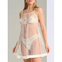 Lisca Babydoll Eminence | Maat: XL | Kleur: Crystal Ecru