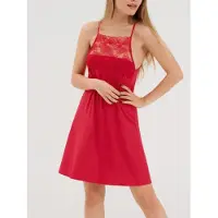 Lisca Slipdress Sympathy | Maat: XL | Kleur: Rood