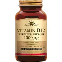 Solgar Vitamine B12 1000 mcg (250 kauwtabletten)